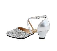 Chaussures De Danse Femme Escarpins Heels Dance Chaussure Talons Hauts Bottes Talon Sexy Noir Haut Salsa Escarpin Femmes Shoes Aiguille Sandales À Bout Fermé Tenue Vetement Soirée