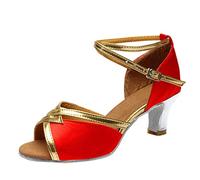 Chaussures De Danse Femme Escarpins Petit Talon Heels Dance Talons Chaussure a Shoes Aiguille Sexy Soirée Latine Noir Bottes Tenue Vetement Sandales À Bout Fermé Haut Dansante Aiguilles