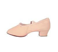 Chaussures de Danse Jazz Femmes Filles Salsa Chaussures de Danse Latine Pratique Ballet Salle de Bal Tango Chaussure professeurs Professionnels Baskets de Danse(Pink,4.5)