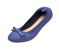 Chaussures De Danse Latine Femme Baskets Et Sport Chaussons Compétition Nationale Chaussure a Talon Chausson À Talons Jazz Moderne Noir Pointe Ballet Confortable Bleu-2 40