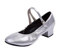 Chaussures De Danse Latine Femme Bout Ouvert Latine Tango Valse Fête Sociale Salle De Bal De Salon Sandales De Danse Pour Femmes Petit Talon Strass Moderne Pour Latin