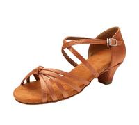 Chaussures de danse latine pour fille Salsa, salle de bal, tango, ballerines à talon bas, chaussures professionnelles, salle de bal, fête, salsa, exercices de danse, chaussures de performance, bottes
