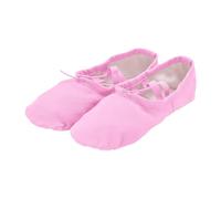 Chaussures de danse pour enfants - Chaussures souples - Pour adulte - Style ethnique - Pour le yoga - Pour petite fille, rose vif, 31 EU