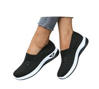 Chaussures de danse pour femme, chaussures orthopédiques à enfiler pour femme, chaussures de sport légères, chaussures de sport confortables à enfiler, chaussures de marche maillées, respirantes