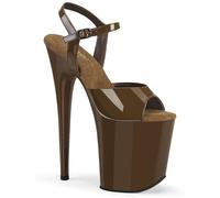 Chaussures De Danseuse Sur Talons Hauts Stiletto À Plateforme 8" Flamingo 809