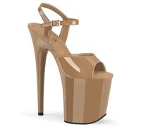 Chaussures De Danseuse Sur Talons Hauts Stiletto À Plateforme 8" Flamingo 809