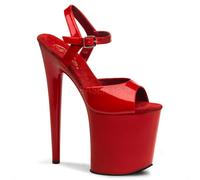 Chaussures De Danseuse Sur Talons Hauts Stiletto À Plateforme 8" Flamingo 809