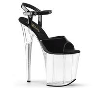 Chaussures De Danseuse Sur Talons Hauts Stiletto À Plateforme 8" Flamingo 809