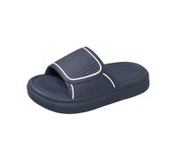 Chaussures de douche antidérapantes pour homme et femme - Chaussons de douche antidérapants pour salle de bain, chambre à coucher, piscine, plage, noir foncé, 41 EU