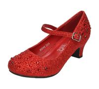 Chaussures De Fête À Talons En Kitten Brillantes Pour Filles