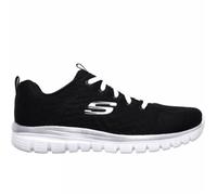 Chaussures de Fitness Femme SKECHERS Graceful Get Connected 12615 BKW - Noir - Indoor 40