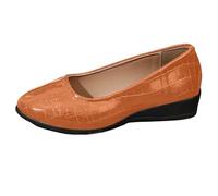 Chaussures de fitness pour femme - En maille - Hautes respirantes - En mousse à mémoire de forme - Chaussures de jogging confortables - Chaussures de loisirs - Chaussures à enfiler, marron, 39 EU
