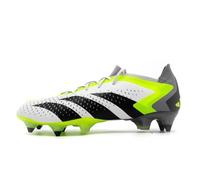 Chaussures de foot - ADIDAS - Predator Precision.1 L SG - Blanc - Terrain gras - Crampons vissés 42