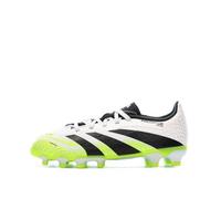 Chaussures de Foot Blanc/Noir/Jaune Junior Adidas Predator League MG 28