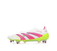 Chaussures de Foot Blanc/Rose Adidas Predator Elite Ll SG 42 2/3
