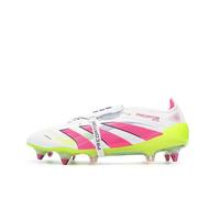 Chaussures de Foot Blanc/Rose Homme Adidas Predator Elite FT SG 43 1/3
