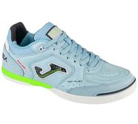 Bottes Chaussures de football Futsal sala indoor Joma Top Flex 2537 Bleu ciel