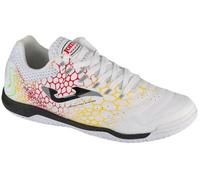 Chaussures De Foot En Salle - Joma - Maxima 24 Maxw In - Cuir Synthétique - Blanc - Respirantes Multicolore