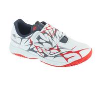 Chaussures de foot en salle - JOMA - Super Copa Jr 25 SCJW INV - Blanc - Cuir synthétique - Fermeture scratch 29