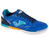 Chaussures de Foot en Salle - Joma - Top Flex 24 TOPW - Cuir Fleur - Respirantes - Bleues 40