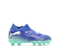 PUMA Mixte Enfant Future 7 Match FG/AG Jr Flat-Sheets, Bluemazing Puma White Electric Peppermint, 38 EU