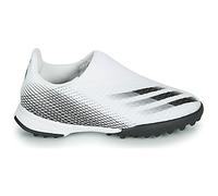 Chaussures de foot enfant filles adidas X GHOSTED.3 LL TF J Blanc 37 1/3