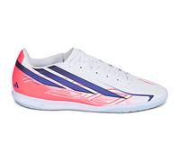 adidas Mixte F50 Hyperfast Club Indoor Football Shoes, FTWR White/Solar Purple/Solar Turbo, 42 2/3 EU