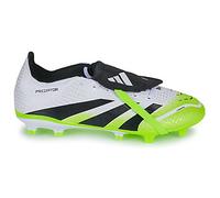 adidas Mixte Predator League Fold-Over Tongue Firm Multi Ground Football Boots Chaussures, Cloud White/Core Black/Lucid Lemon, 45 1/3 EU