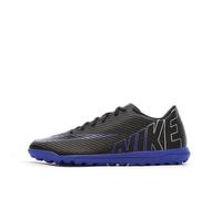 Nike Football Soccer Shoe Vapor 15 Club TF, Black/Chrome-Hyper Royal, DJ5968-040, 41 EU (M 8 US)