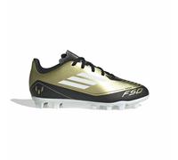 Chaussures de foot pour Enfants Adidas F50 Club Messi Blanc Doré