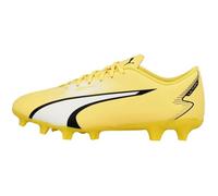 Puma Ultra Play FG/AG, Chaussures De Football Unisexe Adultes, Yellow Blaze Puma White Puma Black, 44 EU