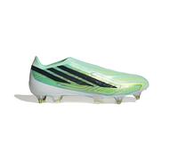 Adidas Chaussures de football F50 Hyperfast Elite sans lacets SG Vert/Bleu 42 2/3