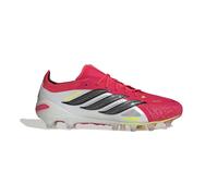 ADIDAS PERFORMANCE Chaussure de foot 'Predator Elite' vert fluo / grenadine / noir / blanc cassé, Taille 40