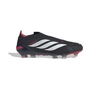 adidas Predator 26 Elite Laceless FG Noir/Blanc/Rouge 44