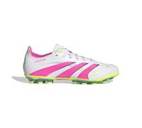 adidas Predator League 2G/3G AG White Lucid Pink Lemon Men Soccer Cleats ID3836