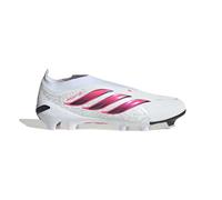 adidas Predator 26 League Laceless FG Blanc/Rouge/Noir 45 1/3