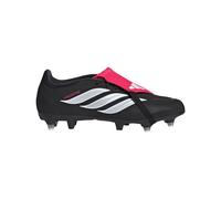 Adidas Chaussures de foot Predator League SG – Languette repliable – Noir/Blanc/Rouge 40 2/3 EU
