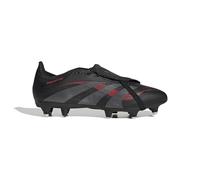 Adidas Mixte Predator League Fold-Over Tongue Soft Ground Football Boots, Core Black/Grey Four/Lucid Red, 42 EU