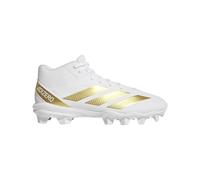 Chaussures de football américain adidas Adizero Impact,2 Molded Rubber Blanc 46