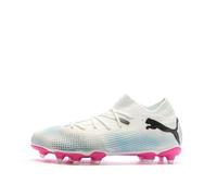 Chaussures de Football Blanc/Rose Garçon Puma Future 7 Match 28