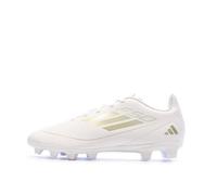 Chaussures de football Blanches/Dorés Garçon Adidas Club Fxg 38 2/3