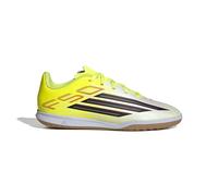 adidas Mixte Enfant F50 Club Indoor Football Shoes Kids, Team Solar Yellow 2/Core Black/Lucid Red, 33 1/2 EU