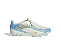 Adidas Chaussures de football enfant F50 Messi League LL FG sans lacets Terrain souple Beige 38