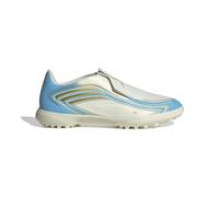 Adidas Chaussures de football F50 Messi League sans lacets Enfant Ivoire/Semi Blue/Icey Blue 36 2/3