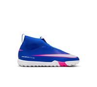 Chaussure de foot montante pour surface synthétique Nike Jr. Mercurial Superfly 10 Academy pour enfant/ado Racer Blue/Blanc 38.5