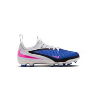 Nike Chaussures de football Phantom 6 Academy Low Juniors Terrain sec Bleu/Blanc/Rose 4 (36,5) Homme