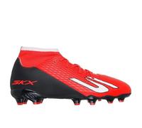 Skechers Crampons de football SKX_2 Jr High MG Légers Performance Rouge/Synthétique Noir 37 EU