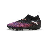 PUMA Mixte Enfant Future 8 Match MG Jr, Puma Black Puma White Glowing Red, 37.5 EU