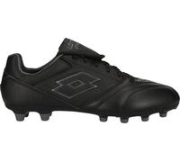 Chaussures de football Lotto Stadio 200 avec technologies innovantes pour gazon naturel 2AF All Black/Asphalt 44