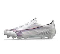 Chaussures De Football - Mizuno - Alpha Japan Md - Argent, Blanc - Moulés - Respirantes - Pour Homme Multicolore